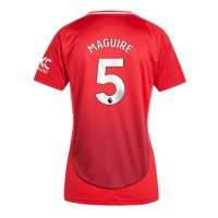 Manchester United Harry Maguire #5 Kotipaita Naiset 2024-25 Lyhythihainen